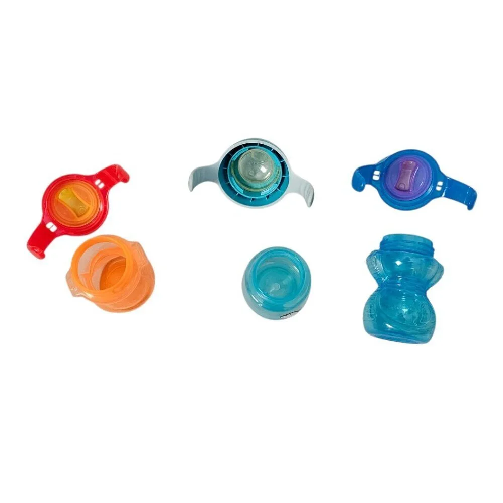 Munchkin Double Handle No Spill Toddler Trainer Sippy Cups Set of 3